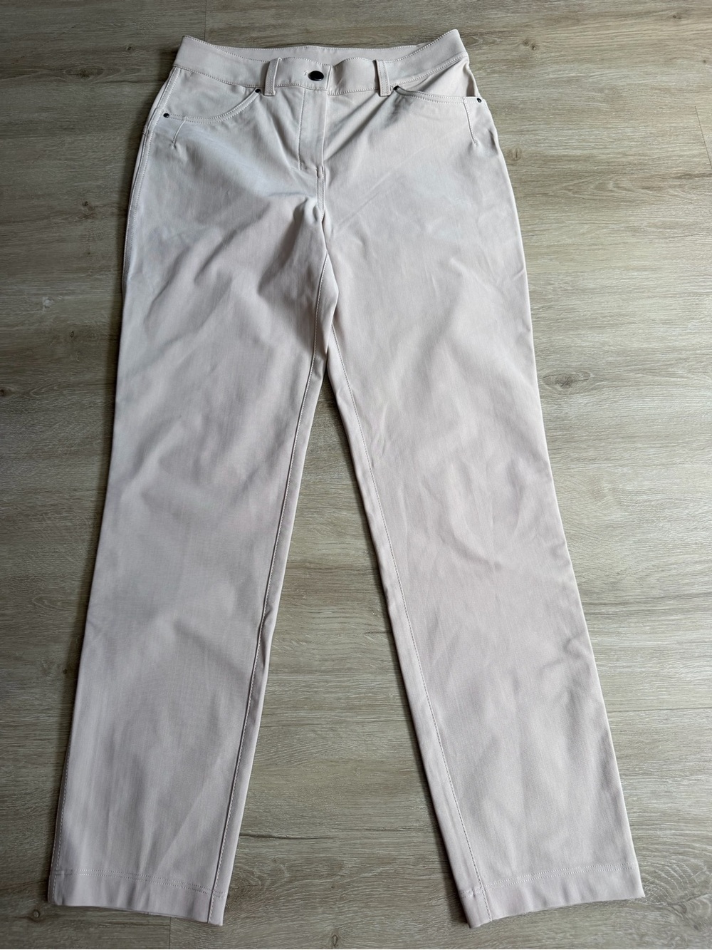 Lululemon City Sleek Slim-Fit 5 Pocket Ankle Pants Women's Size 6 Tan Beige
